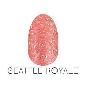 Color Street Seattle Royale Glitter Nail Polish Strips - Retired